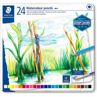 Staedtler 146 10C - CAJA 24 Lapices de Colores Acuarelables