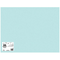 PACK 25 Cartulinas 50x65 cm 180gr AZUL SADO. 