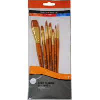 Daler Rowney Simply Pack de 7 Pinceles Sinteticos