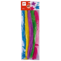 Apli Kids Bolsa de 15 Limpiapipas Colosal - Flexibles y Suaves - Medidas 15x300mm - Colores Surtidos