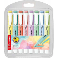 PACK 8 Marcadores Stabilo Swing Cool Pastel Fluorescentes. Colores surtidos