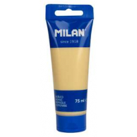 Milan Tubo de Pintura Acrilica 75ml Oro
