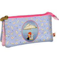 Dohe Santoro Poppi Loves Messenger Portatodo Triple - 3 Compartimentos