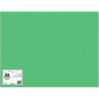 PACK 25 Cartulinas 50x65 cm 180gr VERDE MIÑO. 