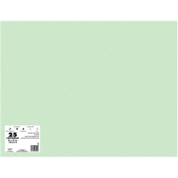 PACK 25 Cartulinas 50x65 cm 180gr VERDE ALFACE. 