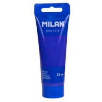 Milan Tubo de Pintura Acrilica 75ml Azul Marino