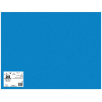 PACK 25 Cartulinas 50x65 cm 180gr AZUL BERMUDAS