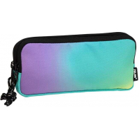 Milan Sunset Estuche Portatodo 3 Compartimentos - 22x11x6.5cm - Turquesa