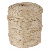 Apli Bobina de Cuerda de Sisal - Alta Resistencia - Peso Ligero - Ideal para Jardineria, Bricolaje y Manualidades - Apta para Alimentos - Marron