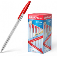 Boligrafo estandar ErichKrause R-301 Rojo