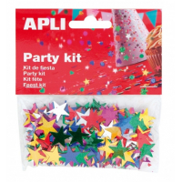Apli Bolsa de Confeti Estrella - Colores Surtidos