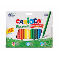 Carioca Pack de 24 Plasticeras - No manchan - Duraderas