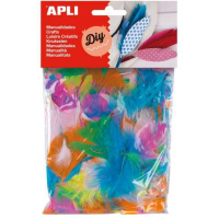 Apli Plumas Collage 14g - Colores Surtidos