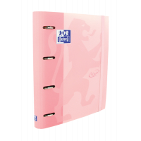 Oxford Europeanbinder Touch A4+ Carpeta de Anillas con Recambio Cuadricula 5x5 - Tapa Extradura - Cierre con Goma Elastica - Col