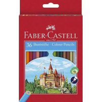 Faber-Castell Classic Colour Pack de 36 Lapices de Colores Hexagonales
