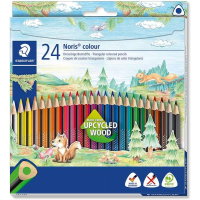 CAJA 24 Lapices de colores Staedtler Noris Colour triangulares