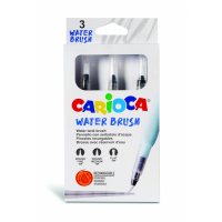 Carioca Pack de 3 Pinceles de Agua Recargables