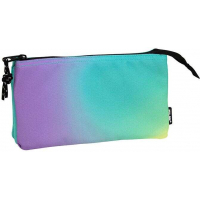 Milan Sunset Estuche Portatodo 5 Compartimentos - 22x12x4cm - Turquesa