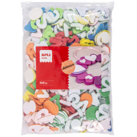 Apli Formas Goma Eva Adhesivas Numeros 500 uds