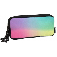 Milan Sunset Estuche Portatodo 3 Compartimentos - 22x11x6.5cm - Negro