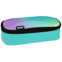 Milan Sunset Estuche Portatodo Ovalado - 20.5x9x5.5cm - Turquesa