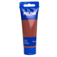 Milan Tubo de Pintura Acrilica 75ml Marron