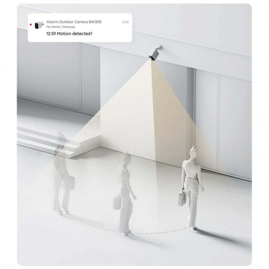 Imagen extra Xiaomi Outdoor Camera BW300 Camara Vigilancia para Exterior 2K - Vision de 130º - Deteccion de Movimiento