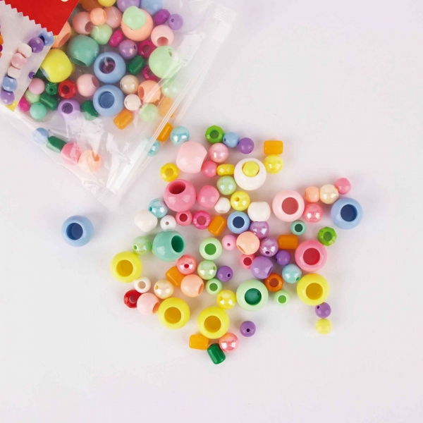 Imagen extra Apli Cuentas de Plastico Surtidas - Formato MAXI - Perfectas para Escuelas y Hogar