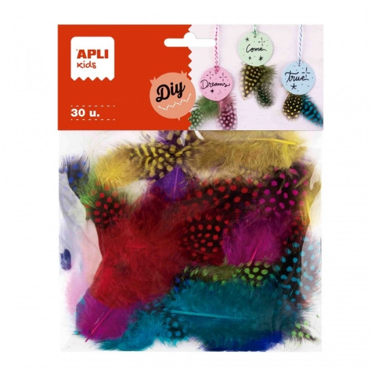Apli Bolsa de Plumas Surtidas - y Decoracion - Colores Surtidos