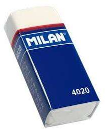 Imagen extra Milan 4020 Pack de 2 Gomas de Borrar Rectangulares - Miga de Pan