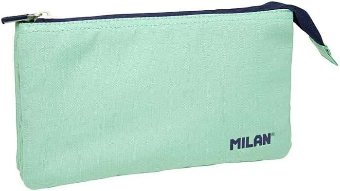 Milan Serie 1918 Estuche Portatodo 5 Compartimentos - 22x12x4cm - Verde