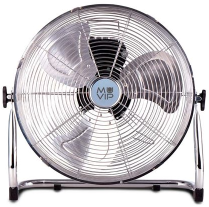 Muvip Ventilador Industrial de Suelo 55W Plata
