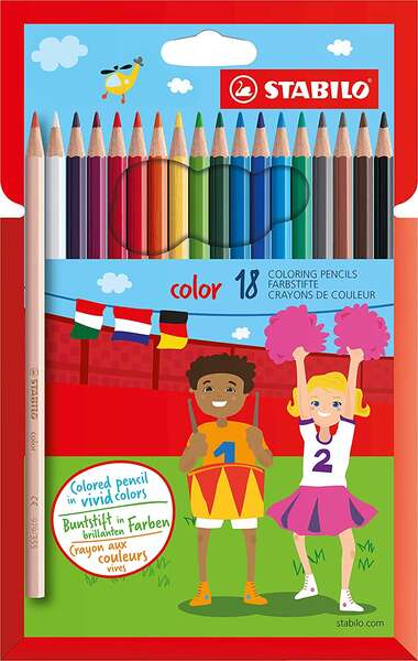 Stabilo Color - PACK 18 Lapices de Colores