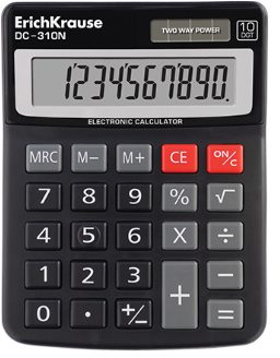 Calculadora ECONOMICA de Sobremesa 10 Digitos DC-310N (10x13cm aprox)
