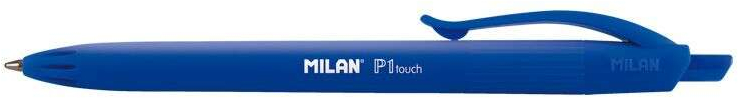Imagen extra Milan P1 Touch Pack de 4 Boligrafos de Bola Retractiles - Punta Redonda 1mm - Tinta con Base de Aceite - Escritura Suave - 1.200