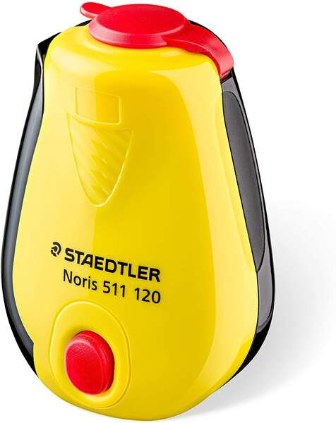 Staedtler Noris Sacapuntas con Deposito - 1 Agujero - Afilado en Ambas Direcciones