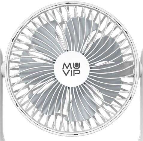 Imagen extra Muvip Ventilador de Sobremesa Portatil 5.5W 18cm, Autonomia hasta 15h