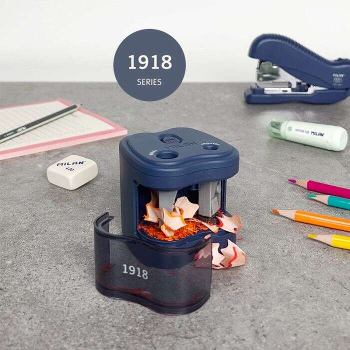 Imagen extra Milan 1918 Serie Sacapuntas Electrico Doble