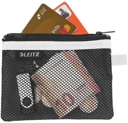 Imagen extra Leitz WOW Bolsa Porta-Todo Pequeña 2 Compartimentos - 105x6x140mm - Negro