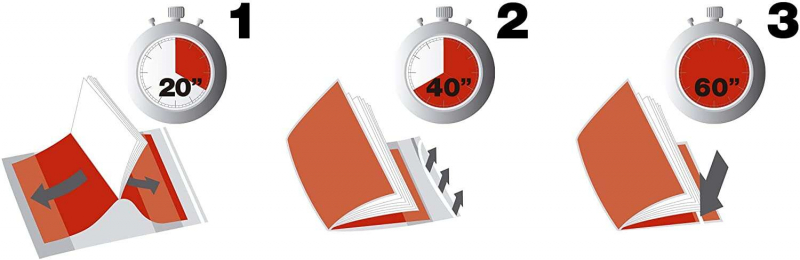 Imagen extra Apli Pack de 5 Forros de Libro con Solapa Ajustable 290mm - PP - Forra en 3 Pasos