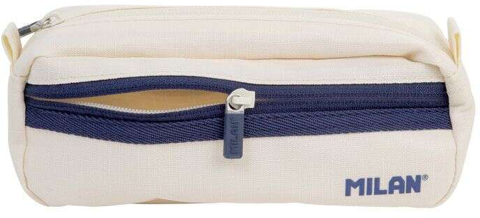 Imagen extra Milan Serie 1918 Estuche Portatodo Rectangular 2 Compartimentos - 21x8,5x6,1cm - Beige