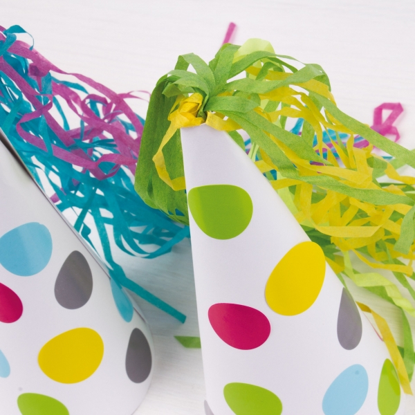 Imagen extra Apli Tiras de Papel de Seda - Piñatas - Gorros - Disfraces - Amarillo