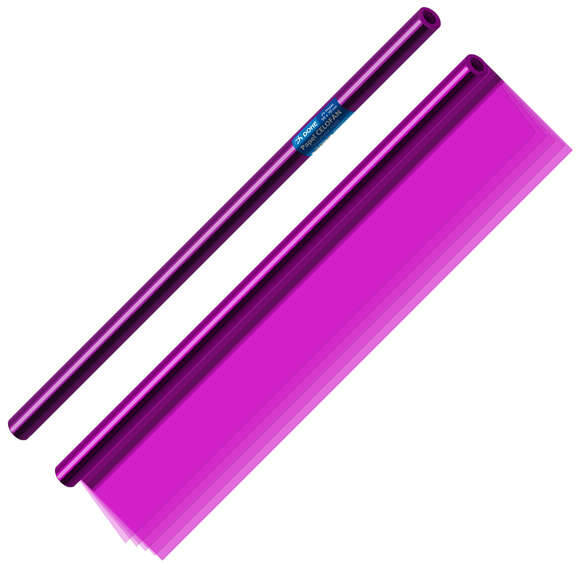 Papel celofan rollo trepado rosa 25 pliegos 50x70 cm