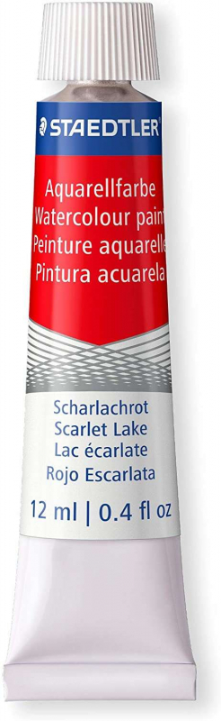 Imagen extra Staedtler Pack de 12 Tubos de Acuarela 12ml Colores Brillantes Usar en Papel Acuarela o Cartulina