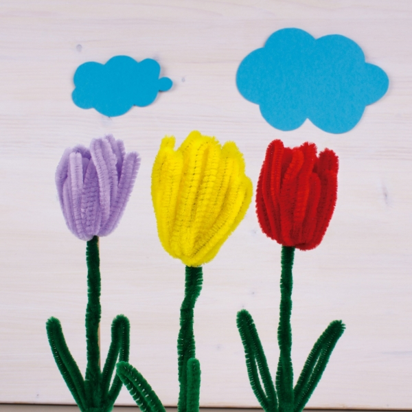 Imagen extra Apli Limpiapipas Verdes para Manualidades - Flexibles - Suaves - Tupidos - Verde