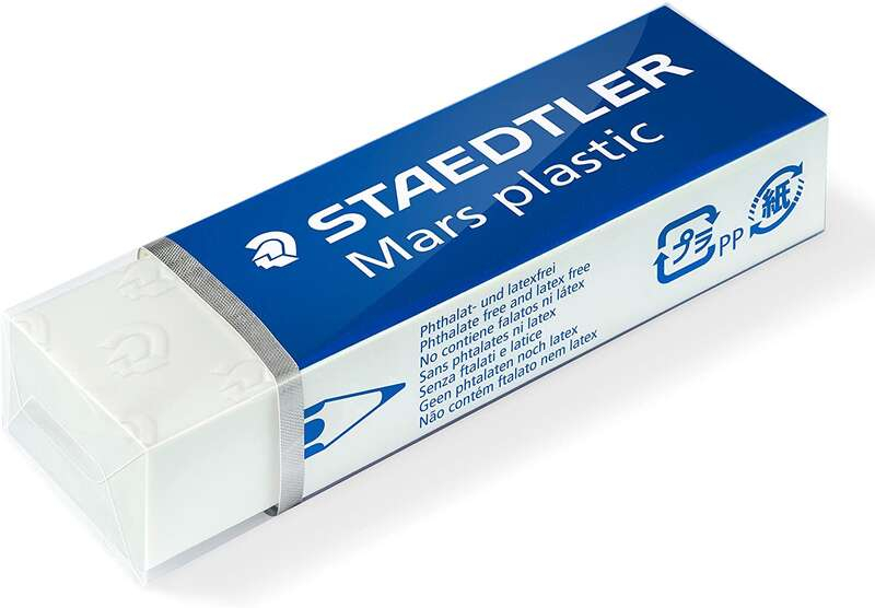 Imagen extra Staedtler Mars Plastic 526 50 Goma de Borrar - Plastico - Precision