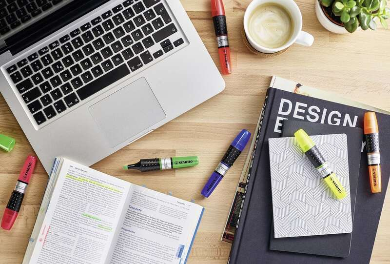 Imagen extra Marcador Stabilo Iluminator Fluorescente. Rosa