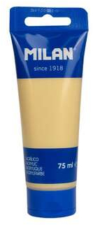 Milan Tubo de Pintura Acrilica 75ml Oro