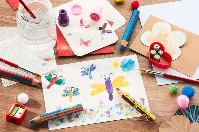 Imagen extra Stabilo Woody 3 en 1 Duo - PACK 5 Lapices de Colores + Sacapuntas