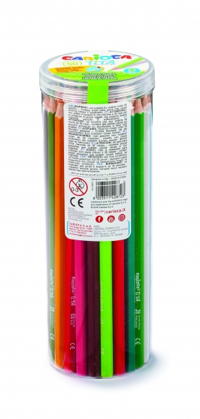 Carioca Tita Pack de 50 Lapices de Resina - Hexagonales